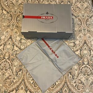 Prada Shoe Box and Dust Bag